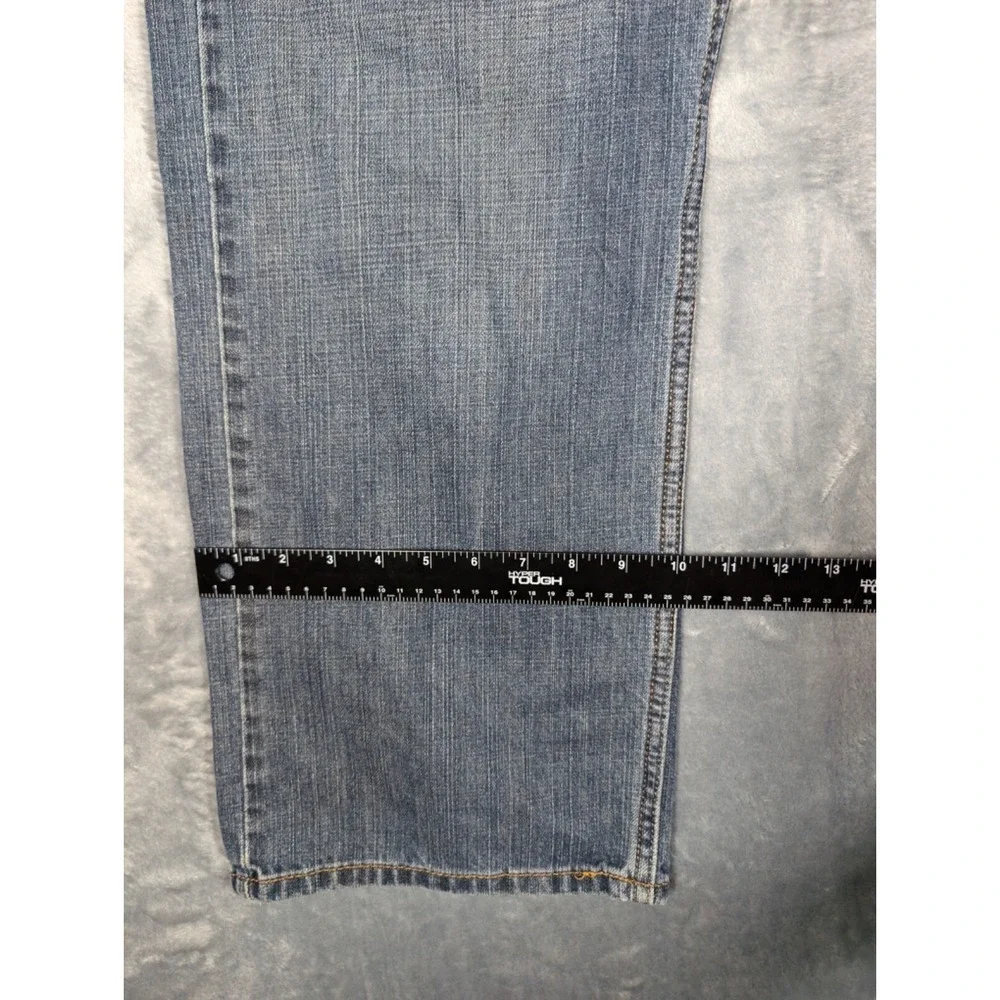 Levis 559 Mens Relaxed Straight Fit Blue Med Wash Jeans Sz 42x30